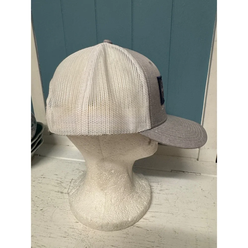 Fahrenheit NASA Johnson Space Center Texas Flag Trucker Hat Gray White Snapback